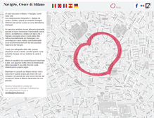 Tablet Screenshot of cuoredimilano.org